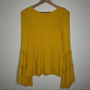 altar’d state | mustard yellow top